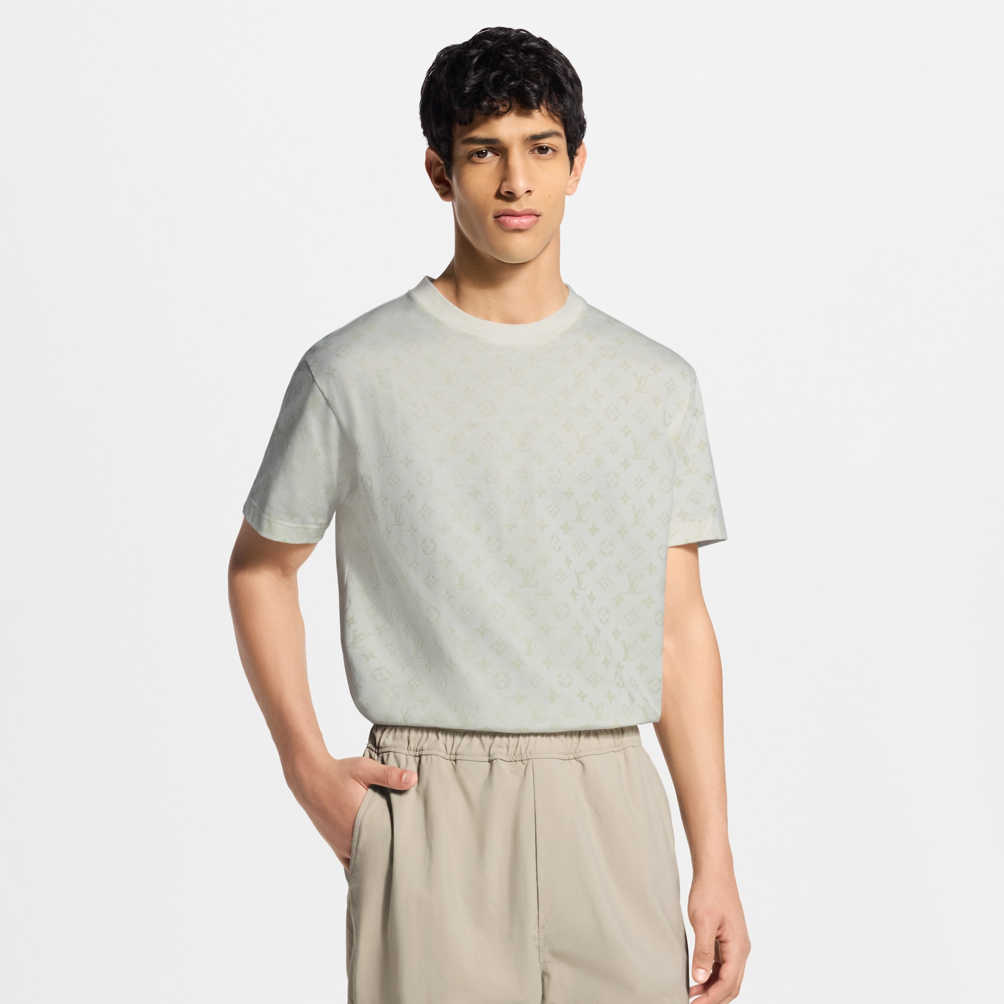 Monogram Firefly Printed T-Shirt - Men - Ready-to-Wear | LOUIS